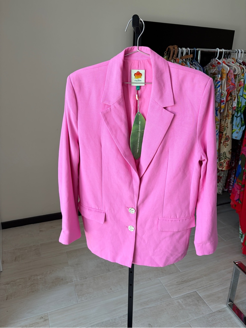 Farm Rio: Pink Blazer - Picture 7 of 8